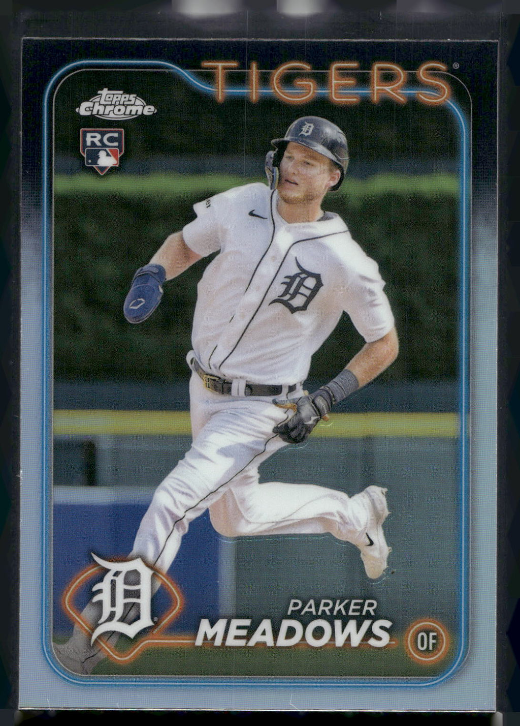 2024 Topps Chrome #271 Parker Meadows Refractors