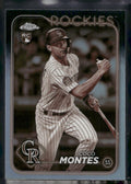 2024 Topps Chrome #182 Coco Montes Sepia Refractors