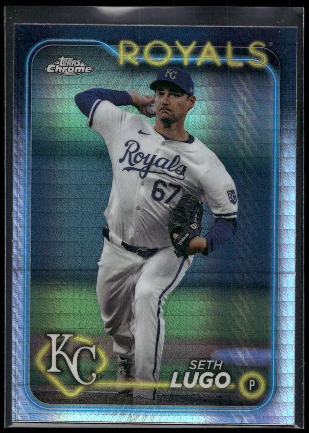 2024 Topps Chrome #181 Seth Lugo Prism Refractors