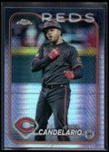 2024 Topps Chrome #239 Jeimer Candelario Prism Refractors