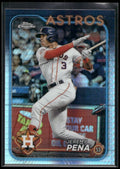 2024 Topps Chrome #244 Jeremy Peña Prism Refractors
