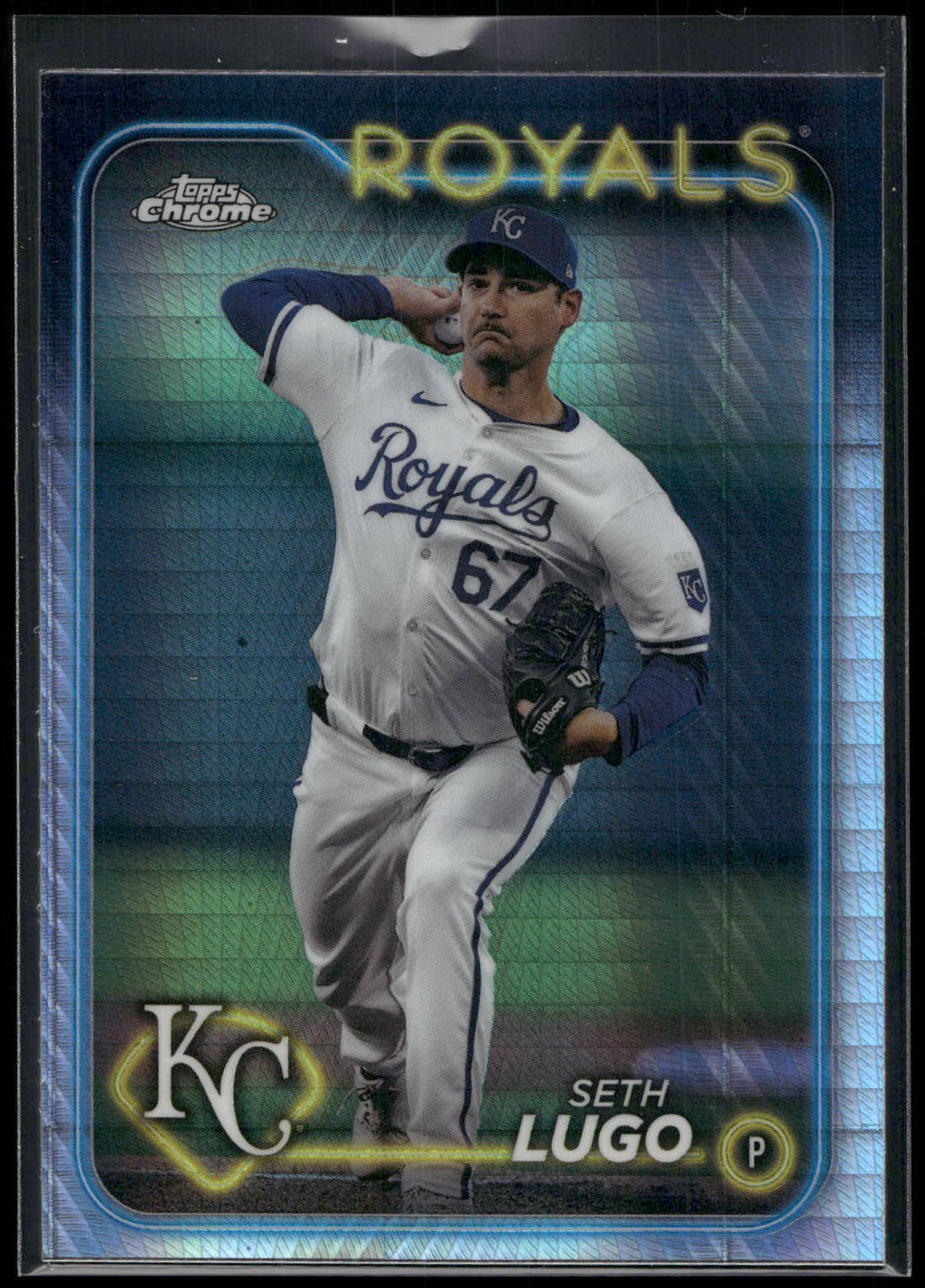 2024 Topps Chrome #181 Seth Lugo Prism Refractors