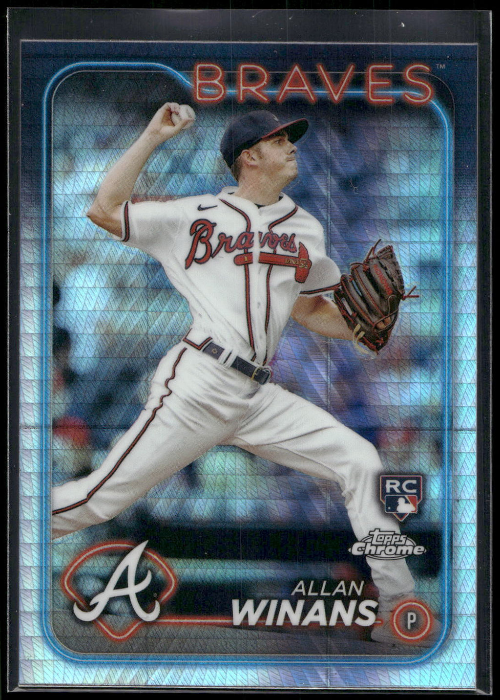 2024 Topps Chrome #249 Allan Winans Prism Refractors