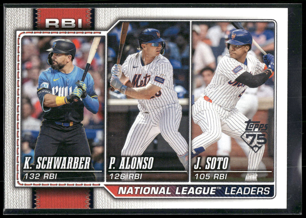 2026 Topps #11 (Kyle Schwarber / Pete Alonso / Juan Soto)