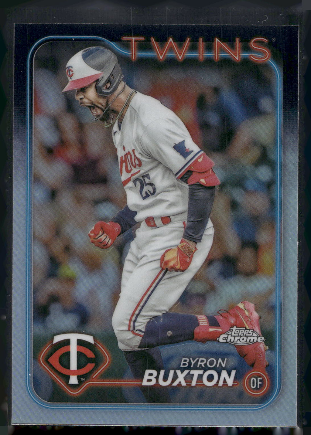 2024 Topps Chrome #10 Byron Buxton Refractors