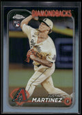 2024 Topps Chrome #159 Justin Martinez Refractors