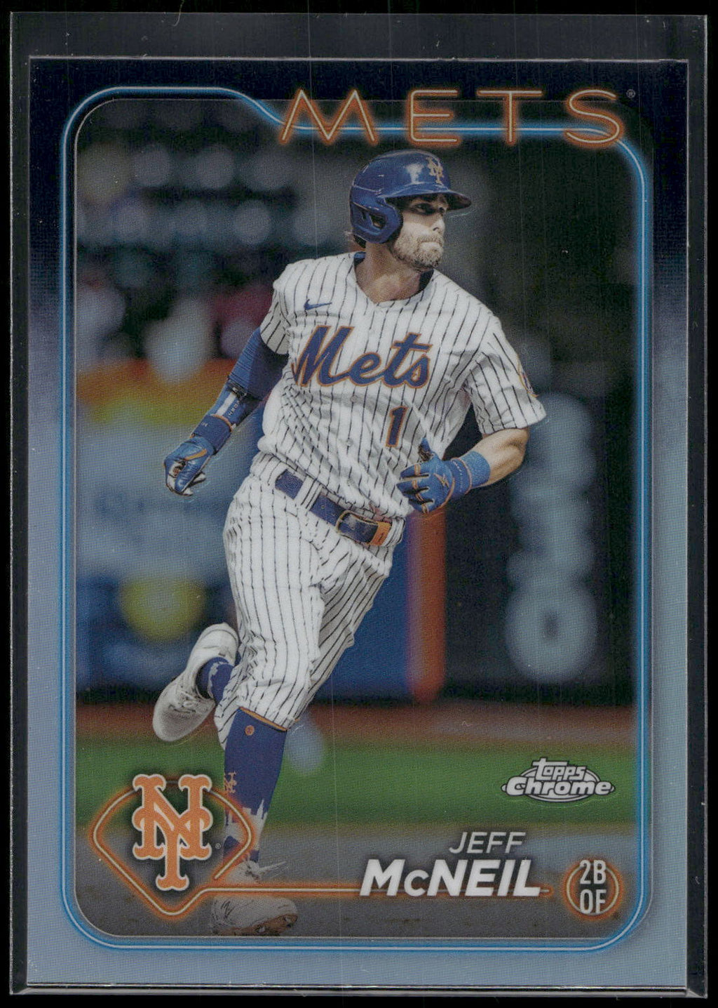 2024 Topps Chrome #289 Jeff McNeil Refractors