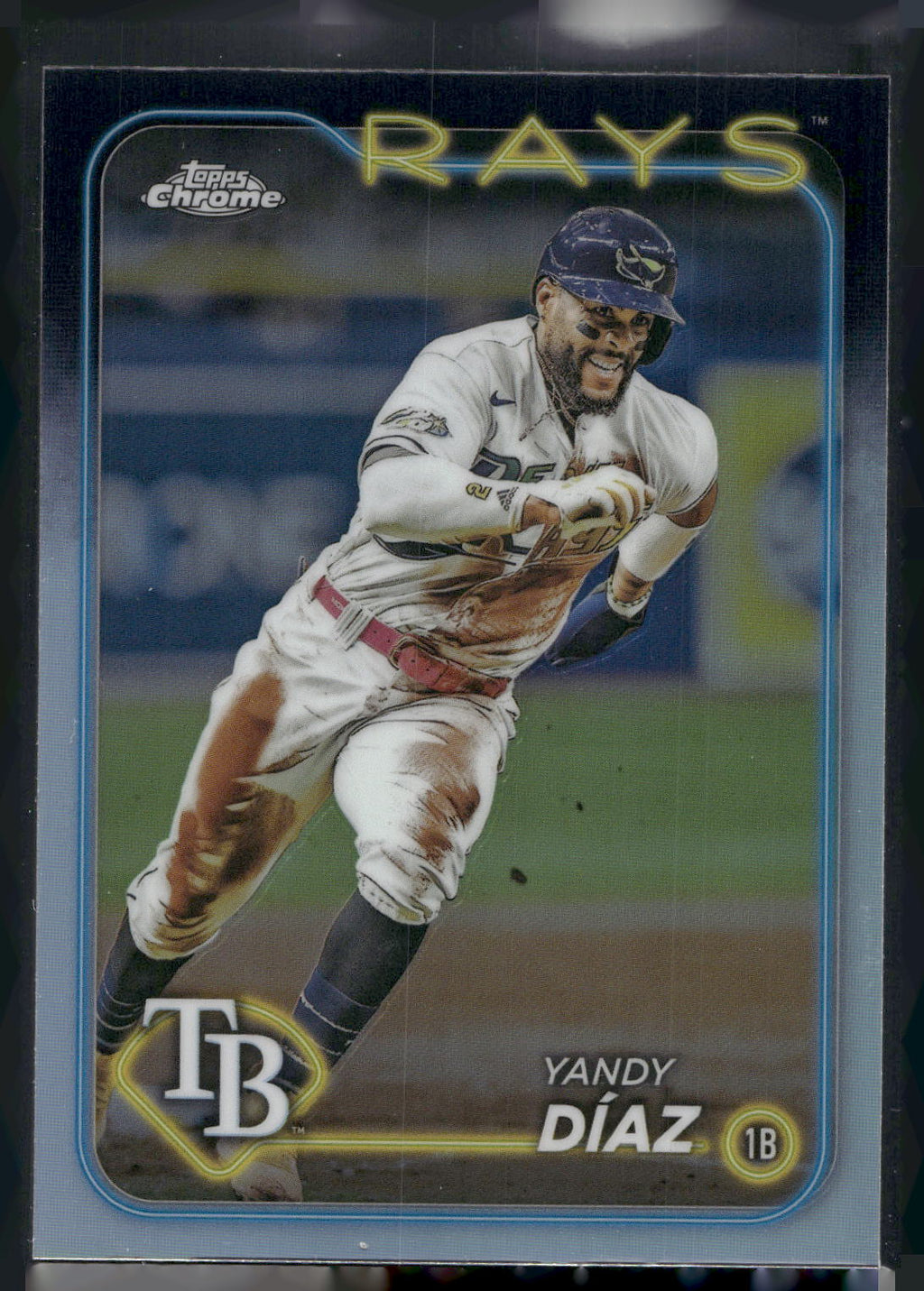 2024 Topps Chrome #107 Yandy Díaz Refractors