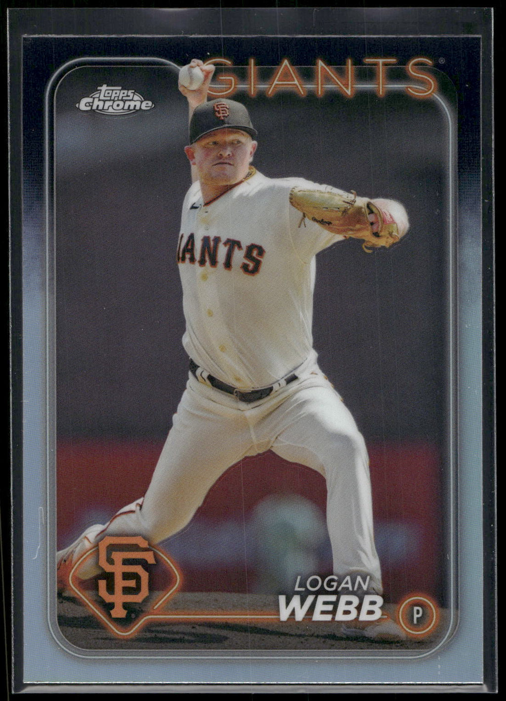 2024 Topps Chrome #168 Logan Webb Refractors