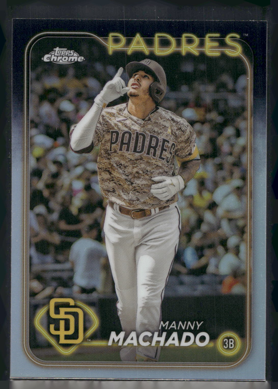 2024 Topps Chrome #12 Manny Machado Refractors