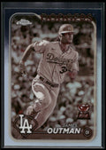 2024 Topps Chrome #68 James Outman Sepia Refractors