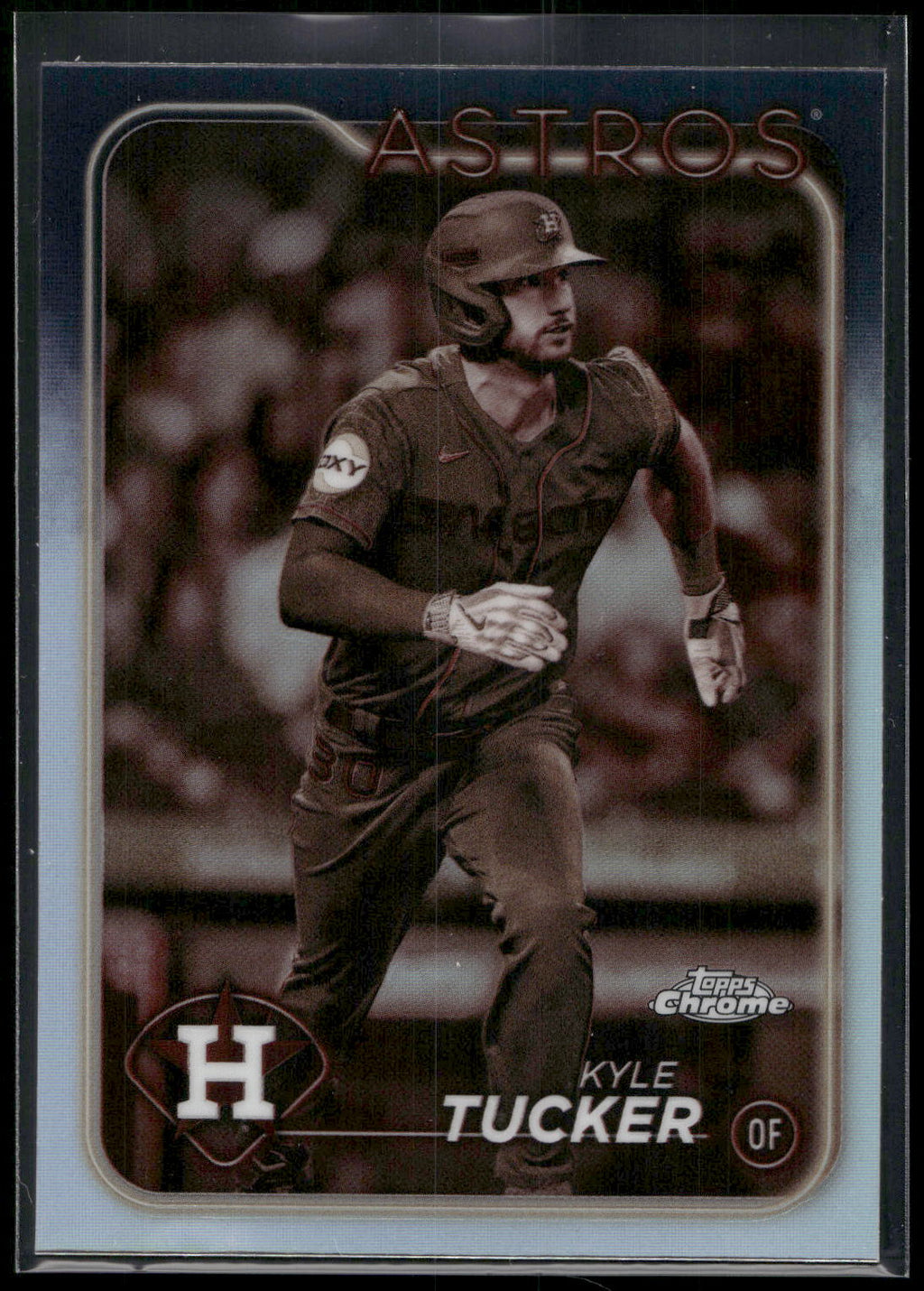 2024 Topps Chrome #112 Kyle Tucker Sepia Refractors