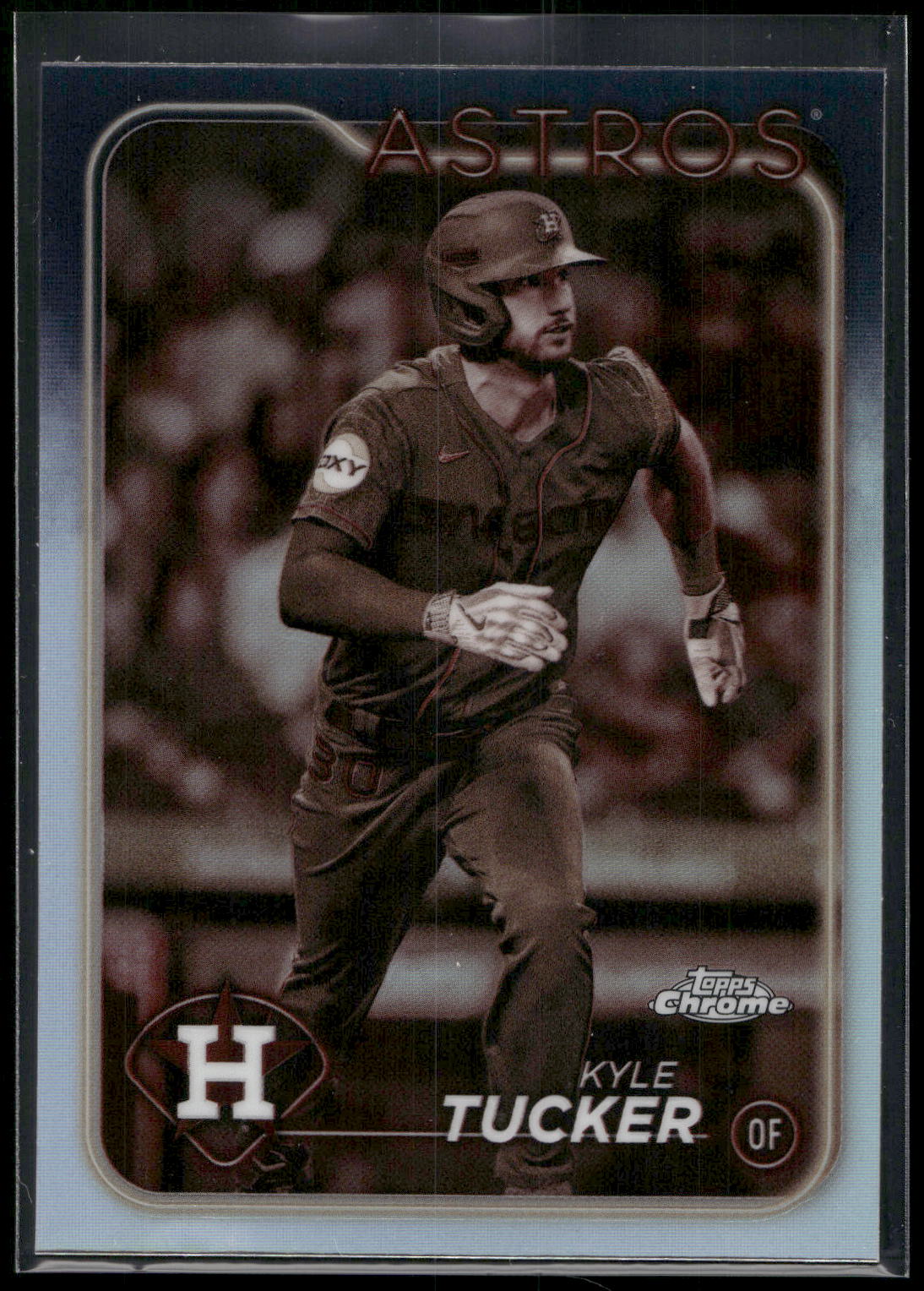 2024 Topps Chrome #112 Kyle Tucker Sepia Refractors