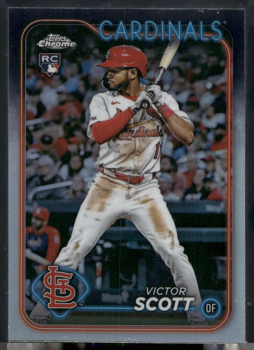 2024 Topps Chrome #251 Victor Scott Refractors