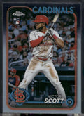 2024 Topps Chrome #251 Victor Scott Refractors