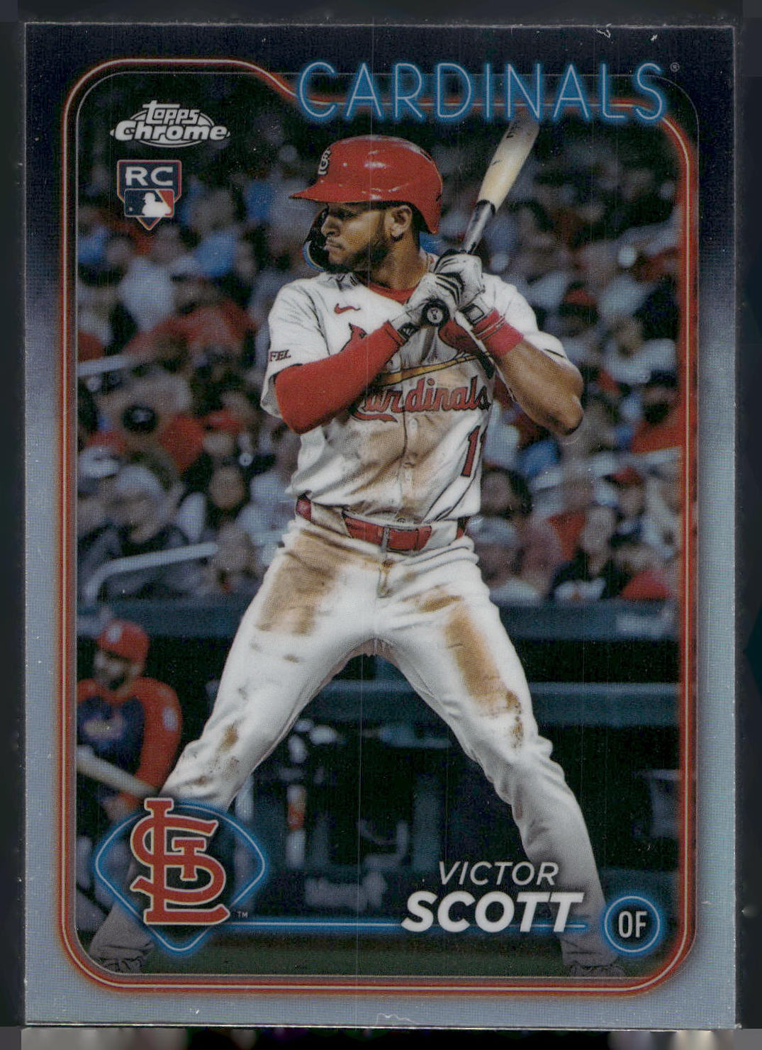 2024 Topps Chrome #251 Victor Scott Refractors