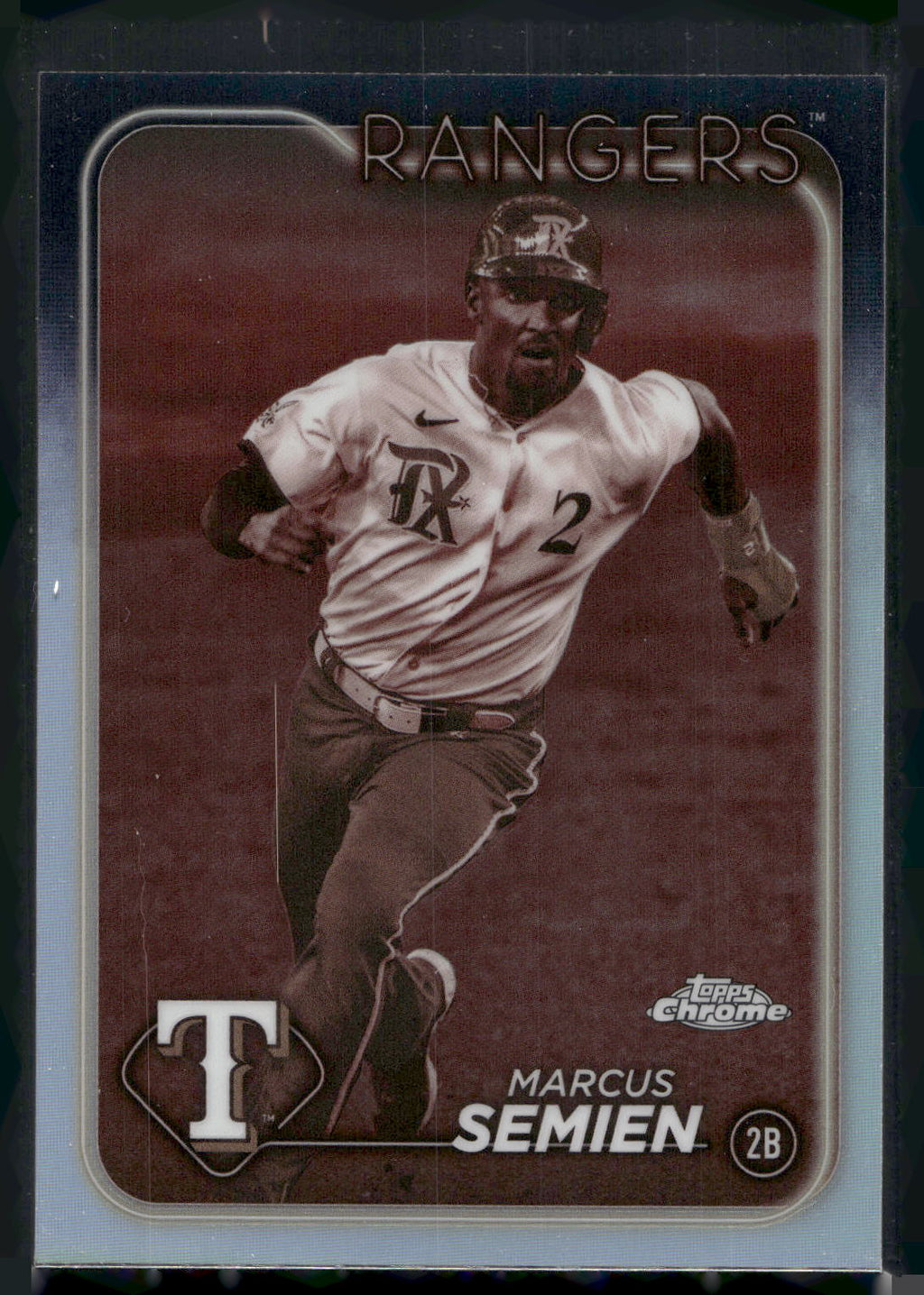2024 Topps Chrome #102 Marcus Semien Sepia Refractors