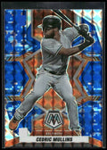 2022 Panini Mosaic #177 Cedric Mullins Blue Camo Mosaic