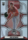 2022 Panini Mosaic #227 Reid Detmers Silver Prizm