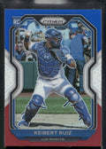 2021 Panini Prizm #87 Keibert Ruiz Red/White/Blue Prizm