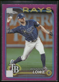 2024 Topps Chrome #286 Brandon Lowe Pink Refractors