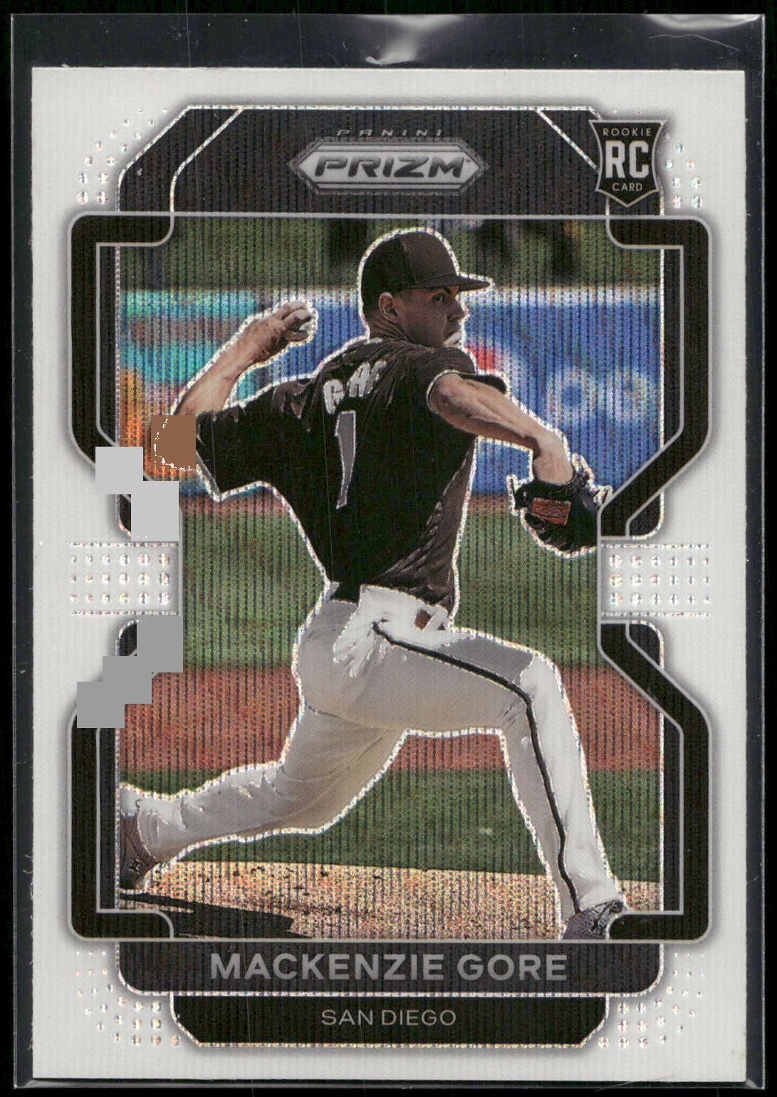 2022 Panini Prizm #7 MacKenzie Gore White Wave Prizm