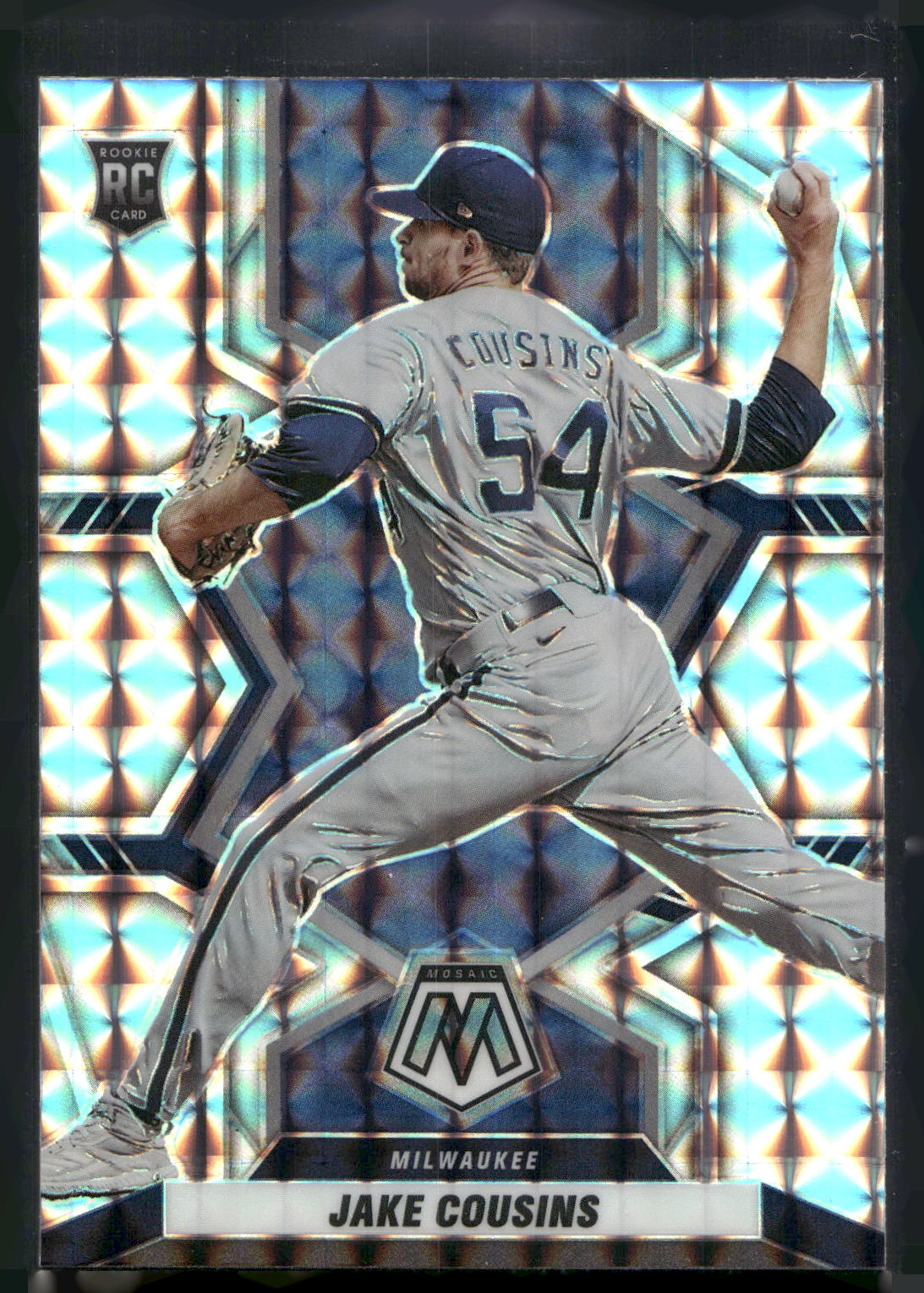 2022 Panini Mosaic #263 Jake Cousins Mosaic