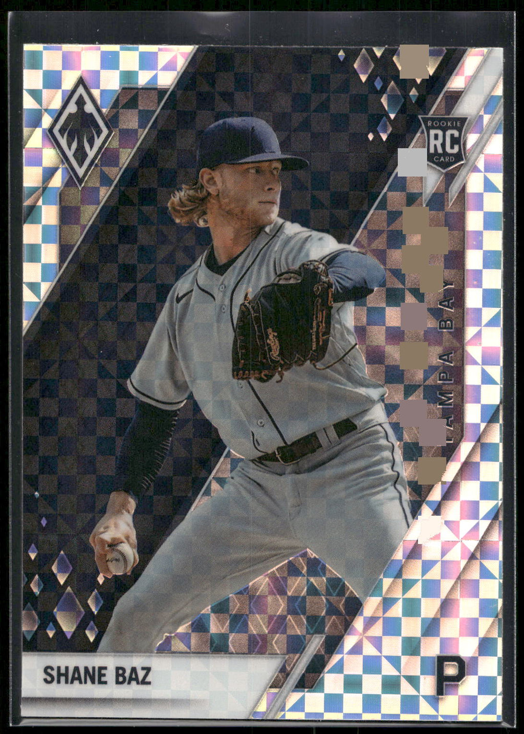 2022 Panini Chronicles #3 Shane Baz Phoenix Hyper #/299