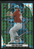 2022 Panini Mosaic #257 Luke Williams Green Mosaic