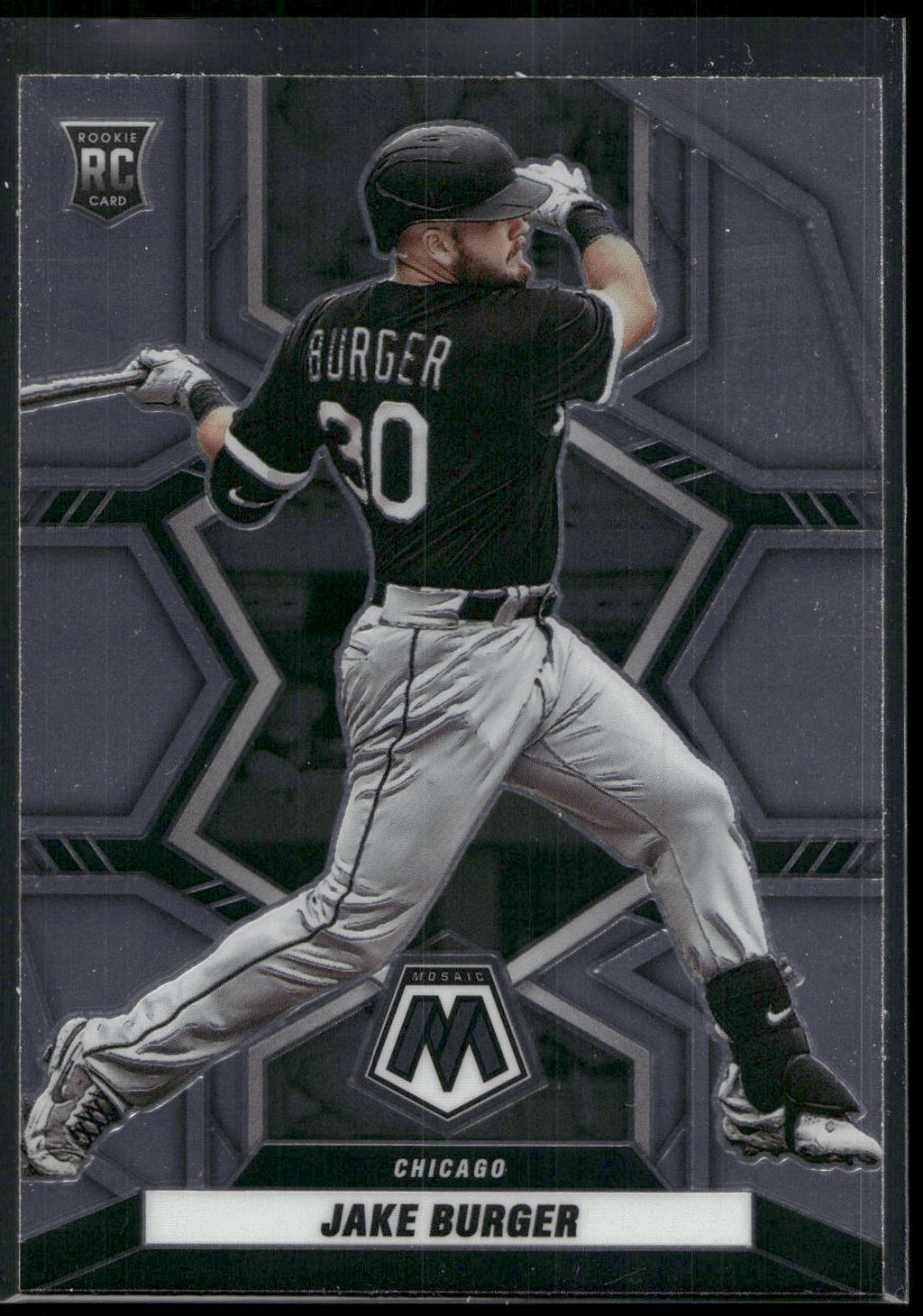 2022 Panini Mosaic #213 Jake Burger