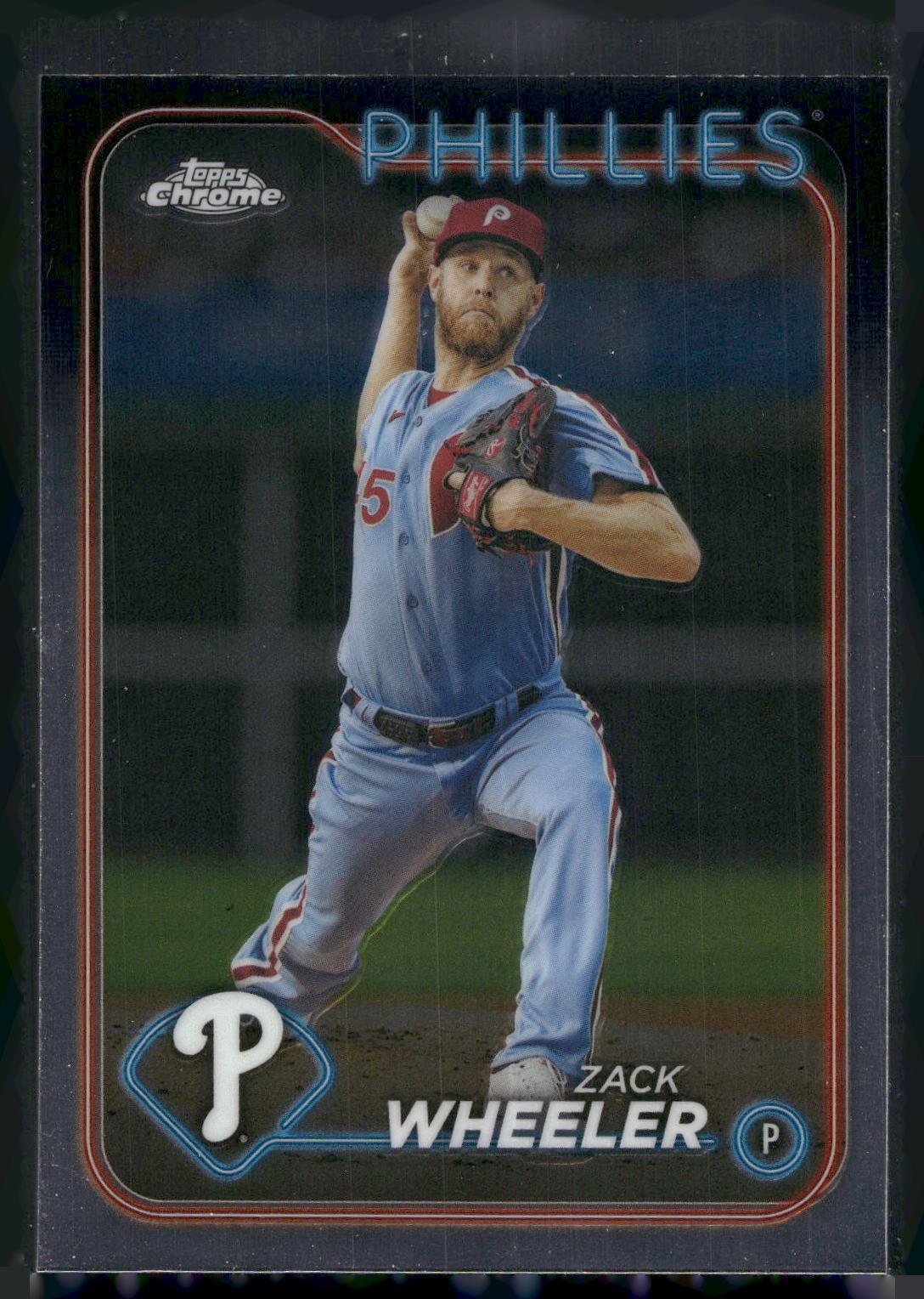 2024 Topps Chrome #25 Zack Wheeler