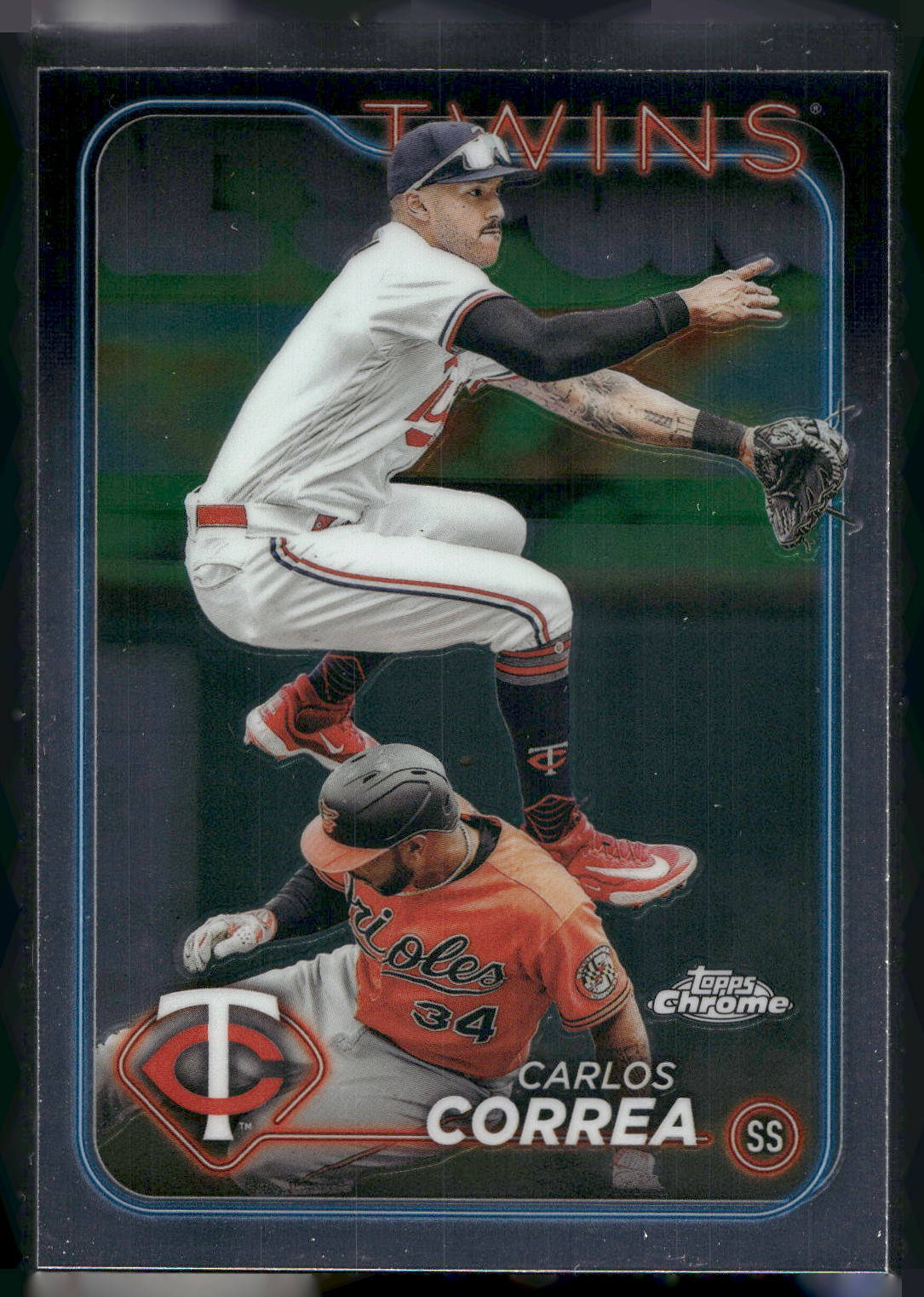 2024 Topps Chrome #156 Carlos Correa