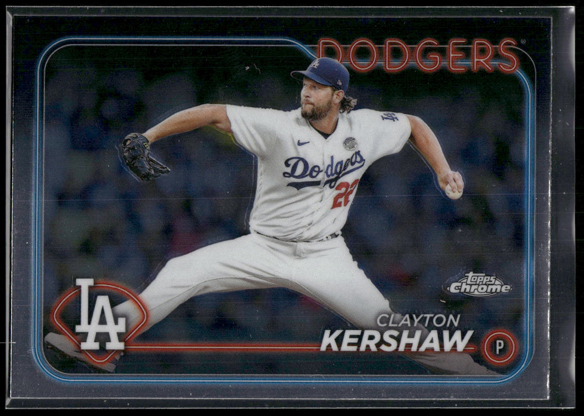 2024 Topps Chrome #110 Clayton Kershaw