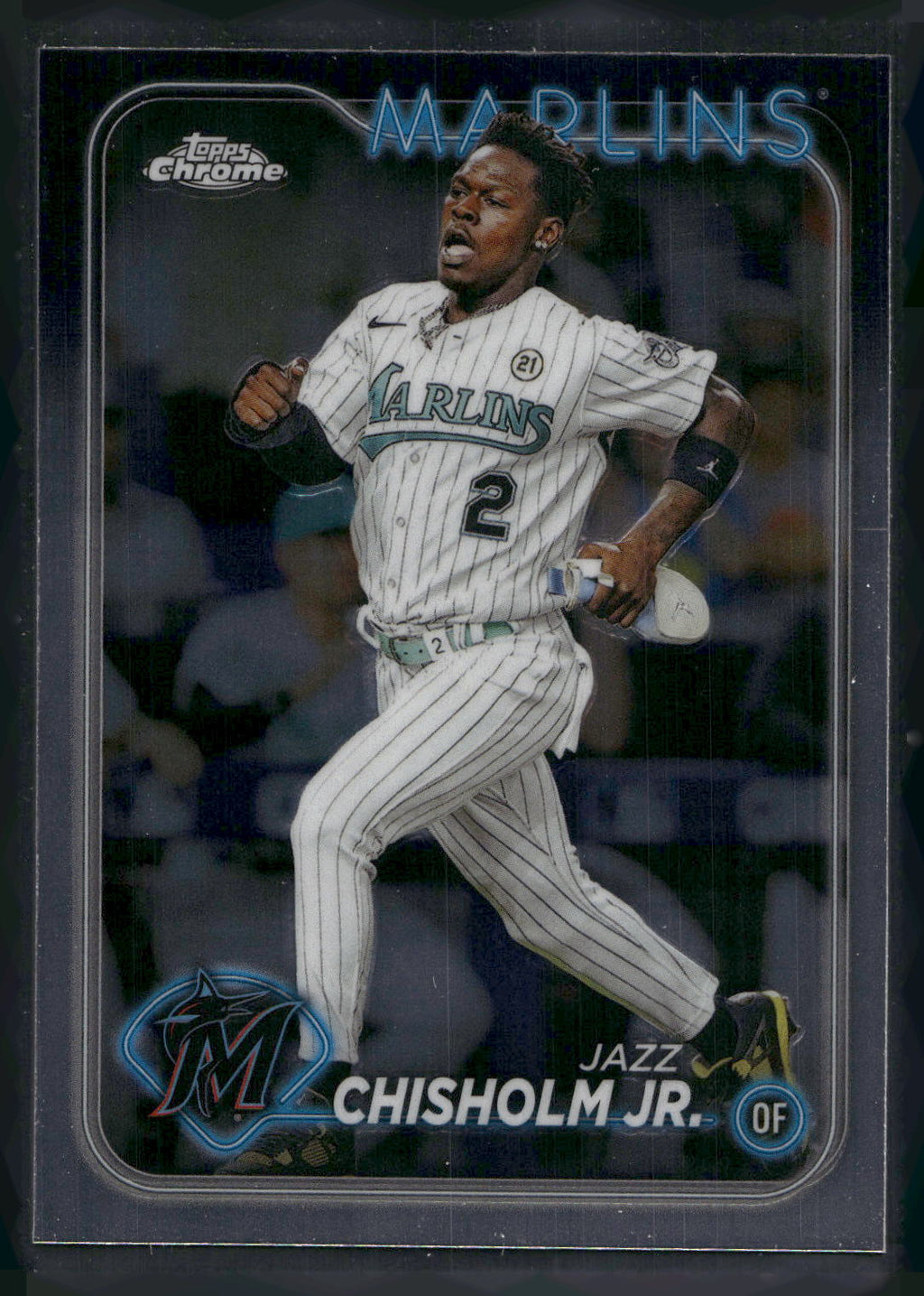 2024 Topps Chrome #70 Jazz Chisholm Jr.