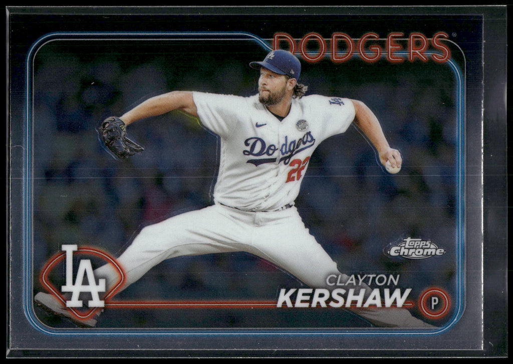 2024 Topps Chrome #110 Clayton Kershaw