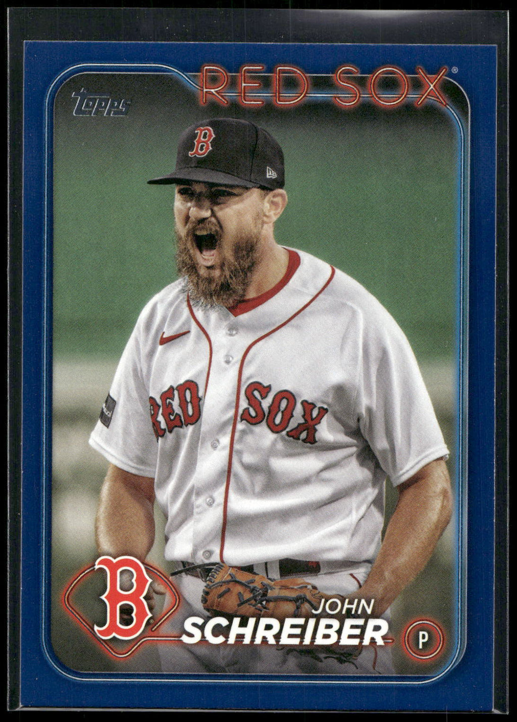 2024 Topps #426 John Schreiber Royal Blue