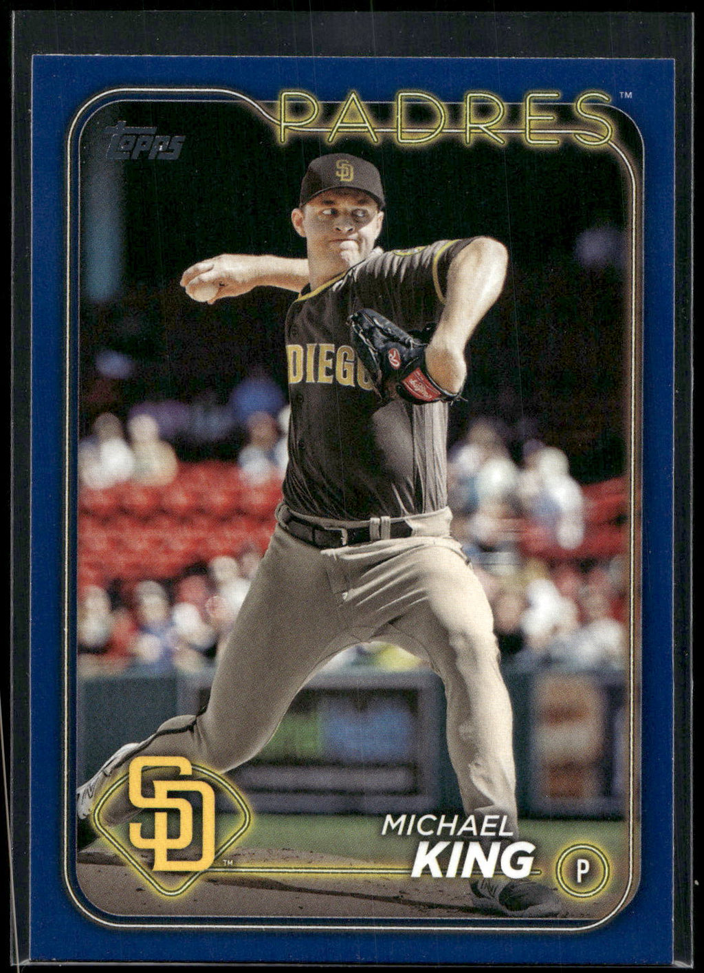 2024 Topps #429 Michael King Royal Blue