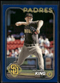 2024 Topps #429 Michael King Royal Blue