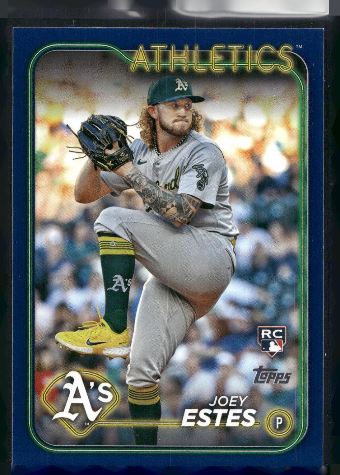 2024 Topps Update #US130 Joey Estes Royal Blue