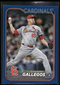 2024 Topps Update #US326 Giovanny Gallegos Royal Blue