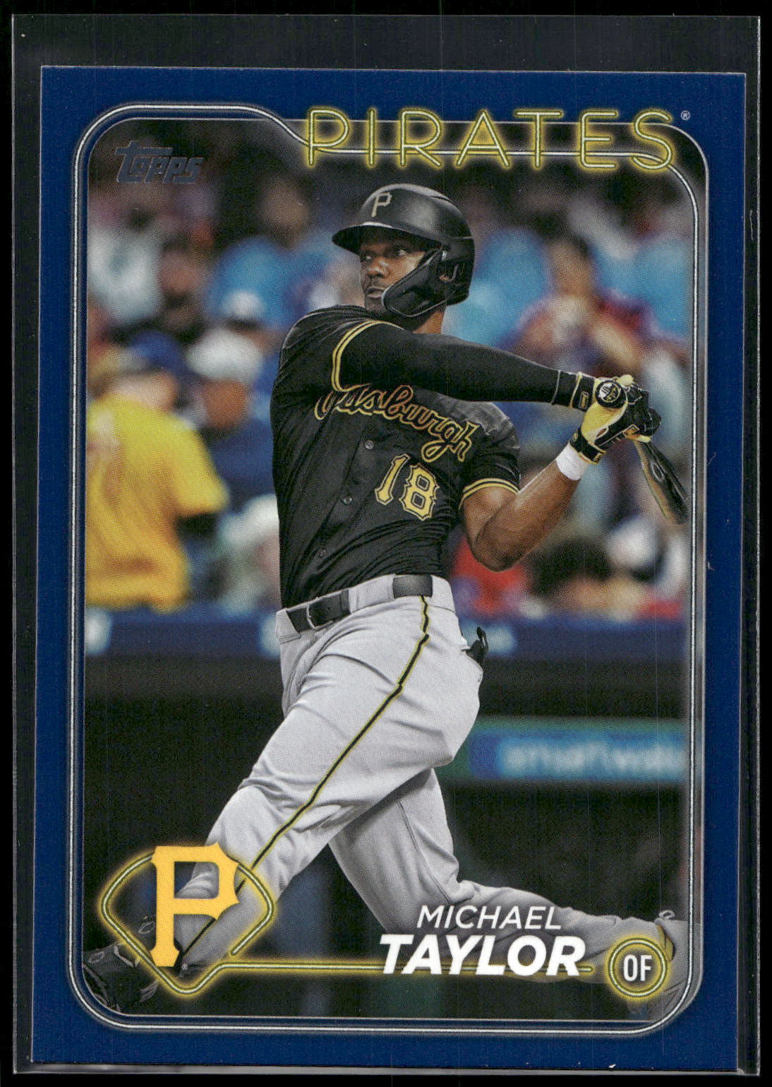 2024 Topps Update #US229 Michael Taylor Royal Blue