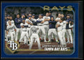 2024 Topps #211 Tampa Bay Rays Royal Blue