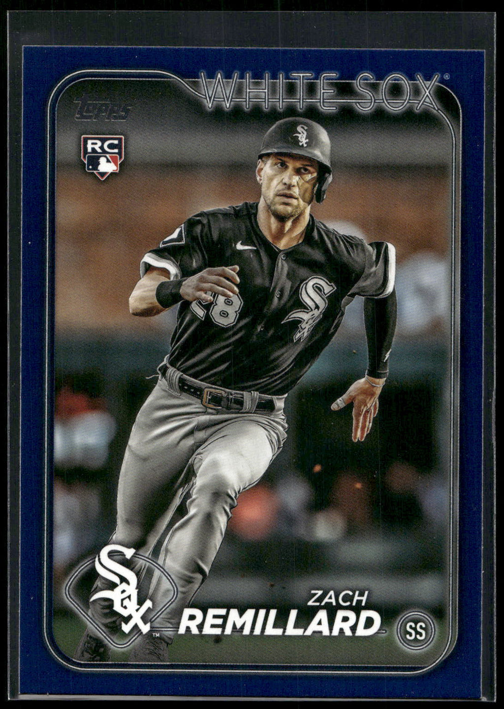 2024 Topps #222 Zach Remillard Royal Blue