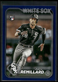 2024 Topps #222 Zach Remillard Royal Blue