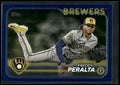 2024 Topps #26 Freddy Peralta Royal Blue