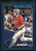 2024 Topps #125 Jake Burger Royal Blue