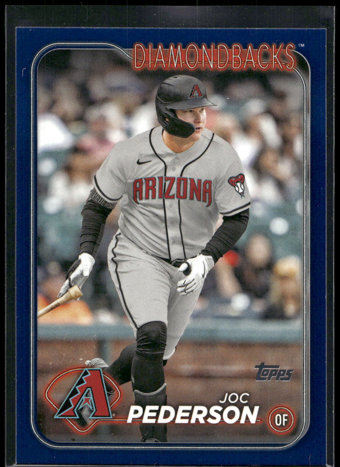 2024 Topps #603 Joc Pederson Royal Blue
