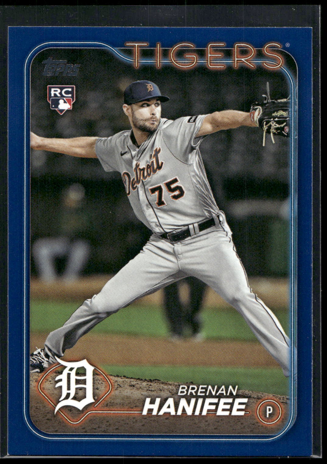 2024 Topps #369 Brenan Hanifee Royal Blue
