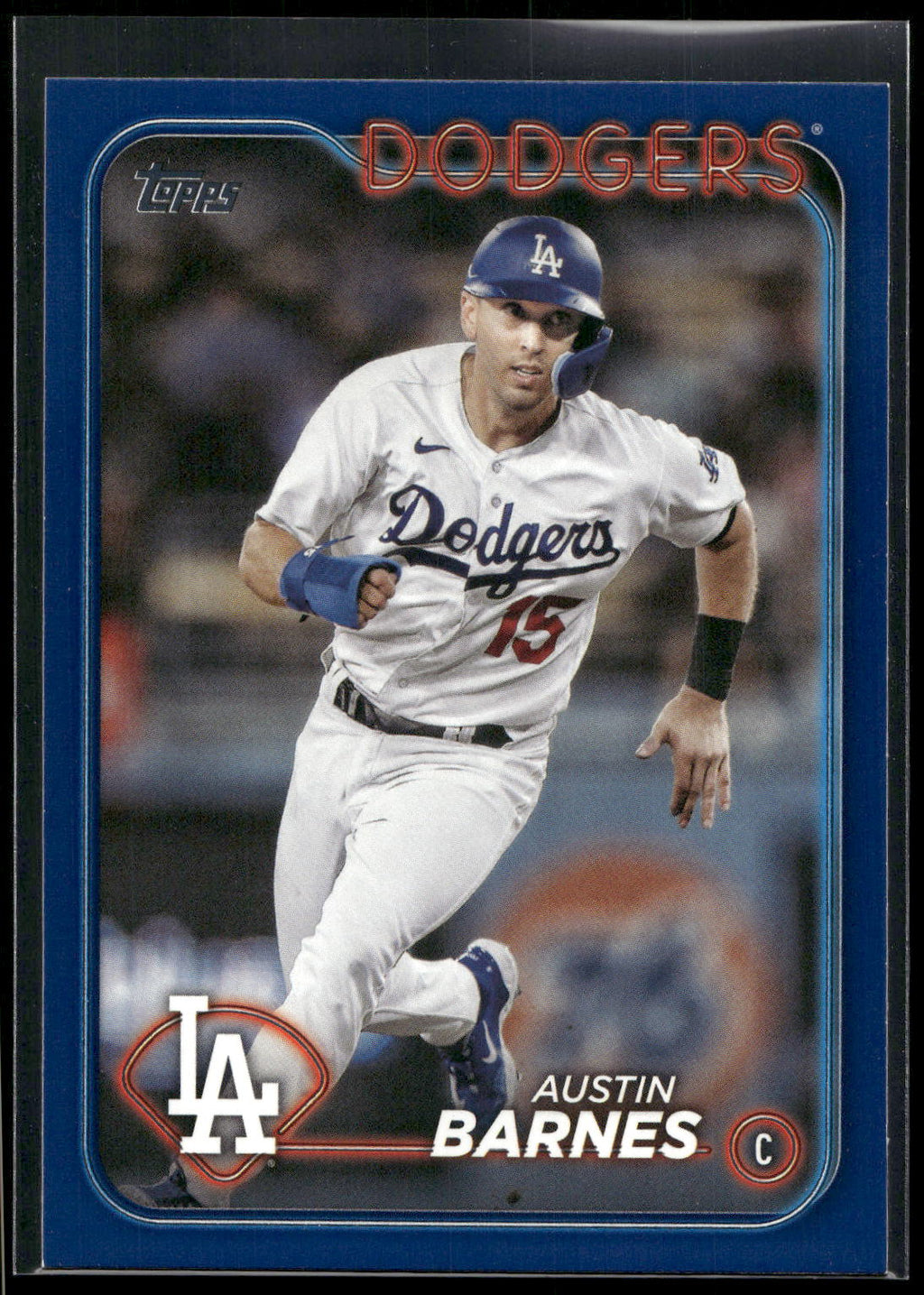 2024 Topps #422 Austin Barnes Royal Blue