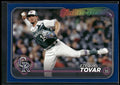 2024 Topps #565 Ezequiel Tovar Royal Blue